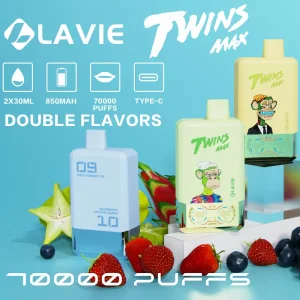 US Warehouse - Lavie Twins Max 70000 Puffs
